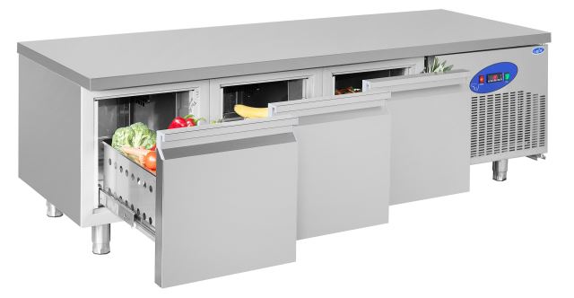 Under Counter Refrigerator with Drawer